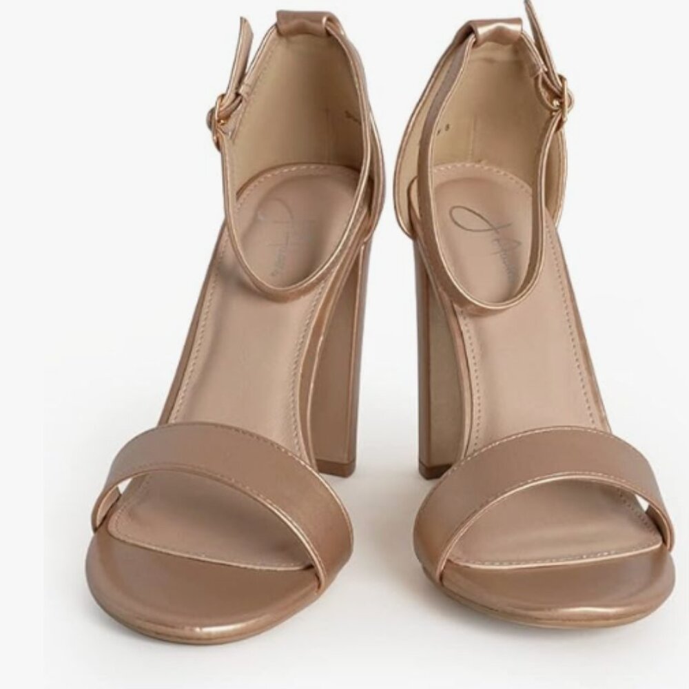 J. Adams Rose Gold Heels